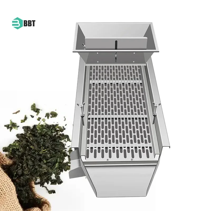 Electric Sieve Sieving Machinery Tea Green Leaf Grading Machine Stainless Steel Vibrating Screening Machine