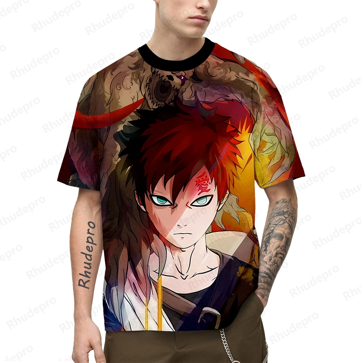 2024 Hot Japan Anime Naruto t-shirt Cosplay con stampa 3D da uomo t-shirt da strada per donna e bambino Unisex Large Top