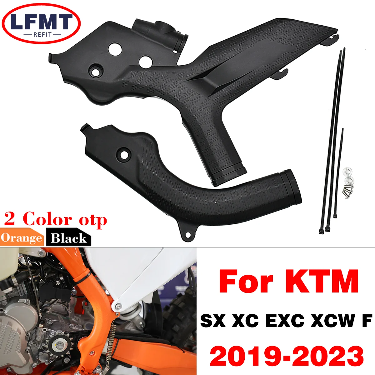 

Motorcycle Frame Protector Guard Cover For KTM SX SX-F XC XC-F EXC EXC-F XC-W XCF-W 150 200 250 300 350 400 450 500 2019-2023