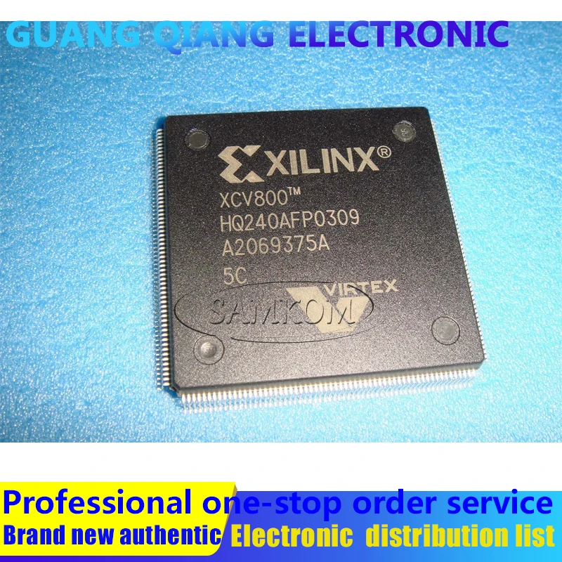 

1 шт. XCV800-5HQ240C 240 Pin, Plastic, QFP