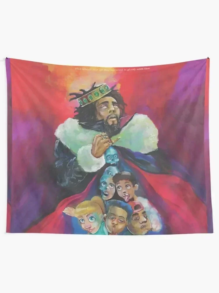 J Cole - KOD - K.O.D Tapestry Aesthetic Room Decor Korean Room Design Decoration For Bedroom Tapestry