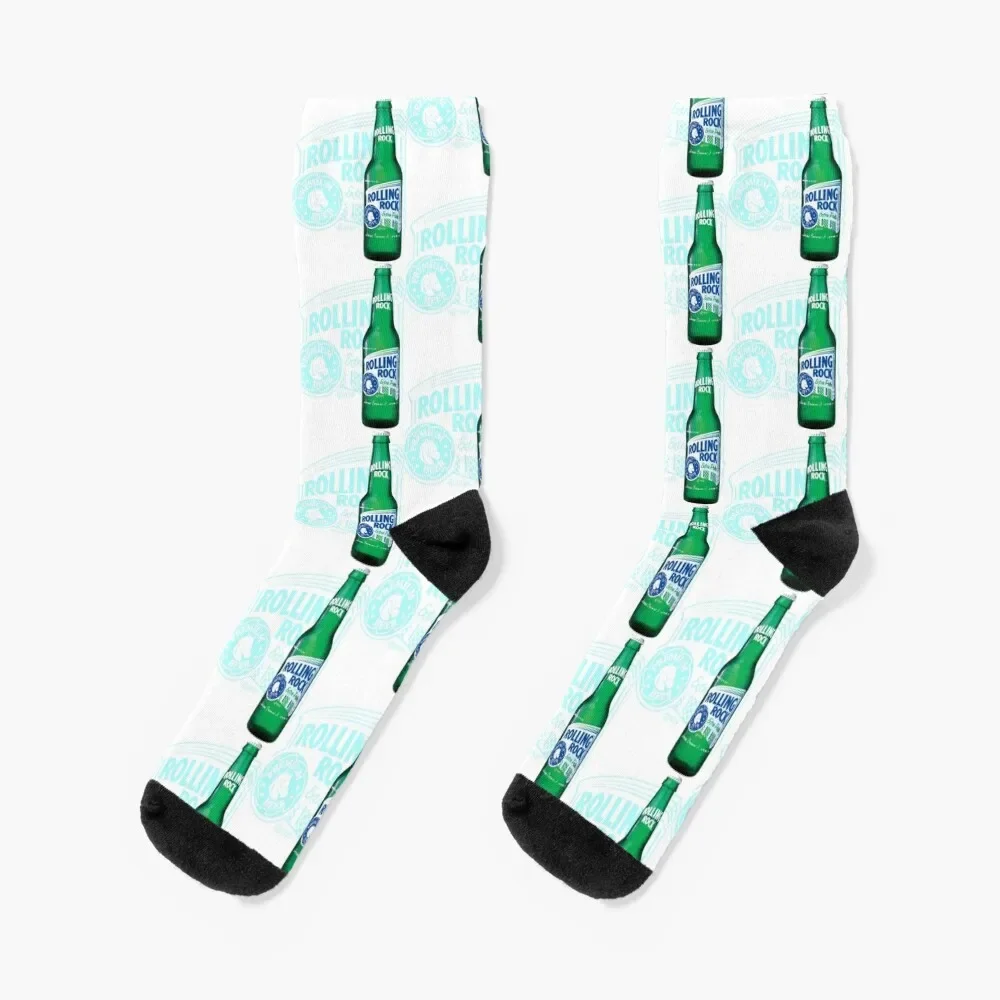 

Rolling Rock Socks gifts moving stockings hip hop Women Socks Men's