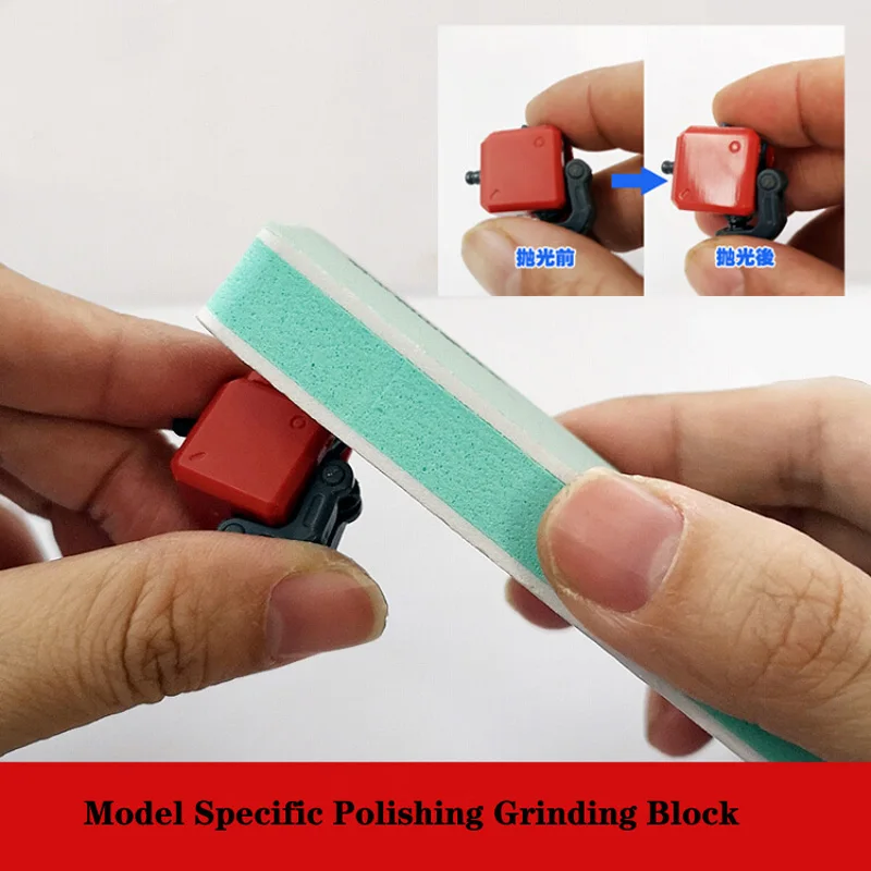 1 pcs For Model Making Tools Gundom Transformation Tool Accessories SEN Sanding Double Sided Sponge