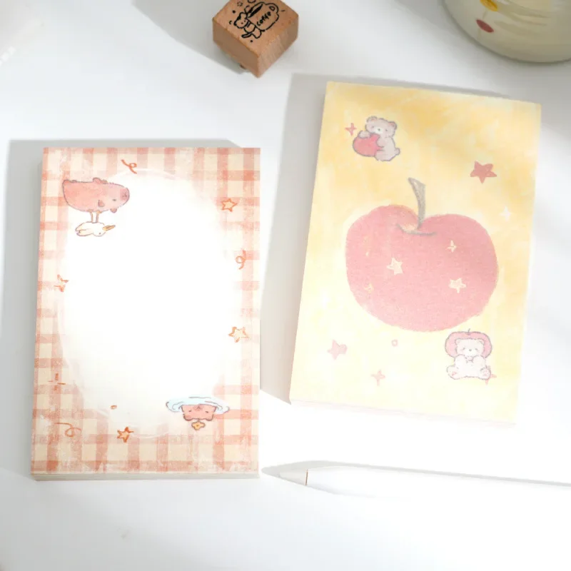 Cute Animal Diary Material Paper Note Message Paper Sticky Note