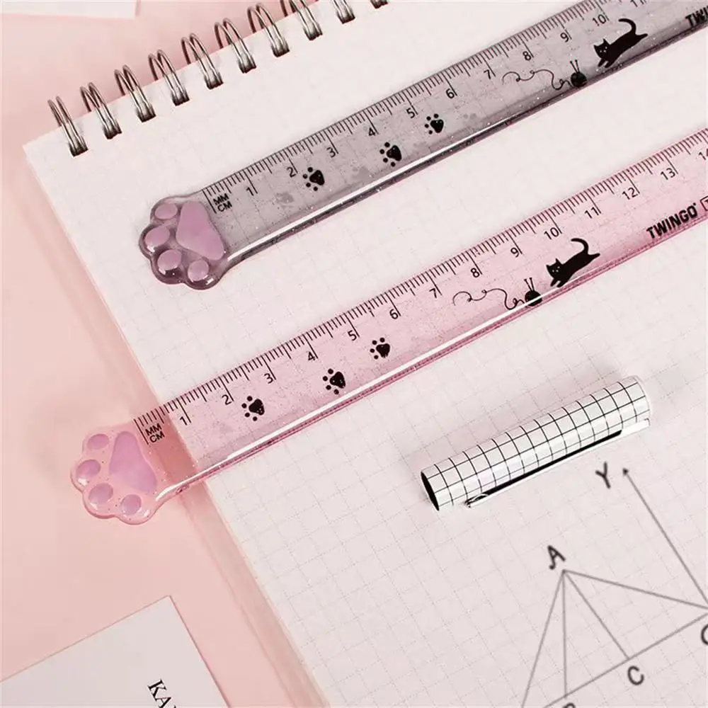 Stationery New Product Student Cute Stationery Office Supplies Ruler Creativity Precise Measurement Gift Ideas Cute Ruler School