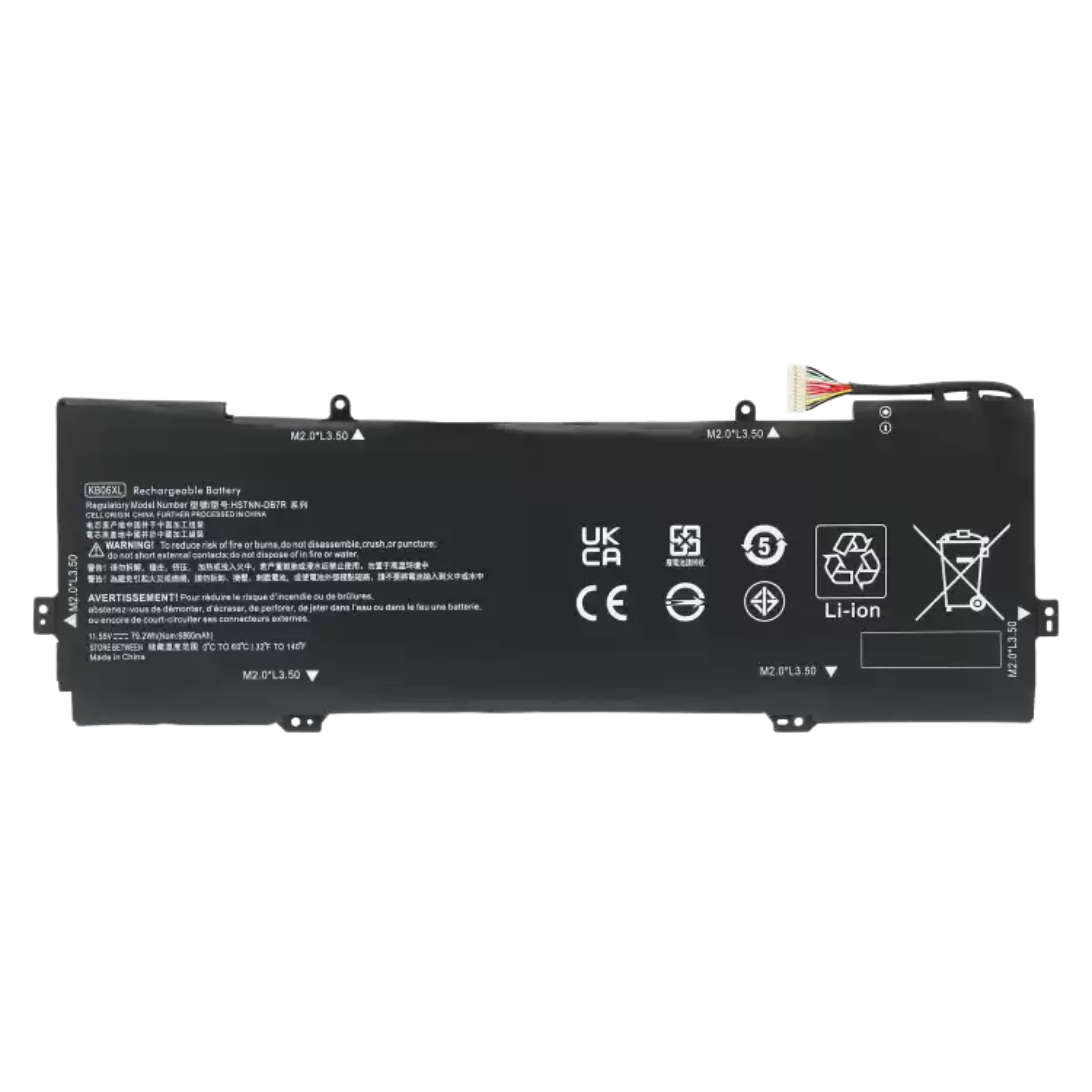 For KB06XL Spectre x360 15-bl100 TPN-Q179