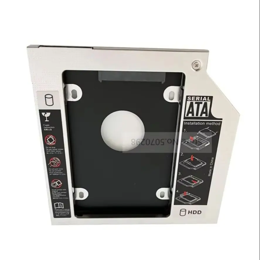 

2nd HDD SSD Hard Drive Optical bay Caddy Frame Bracket for Asus K56 K56c K56CM K56CB K56CA X556U F541UV N550JV VN750JV F550JX