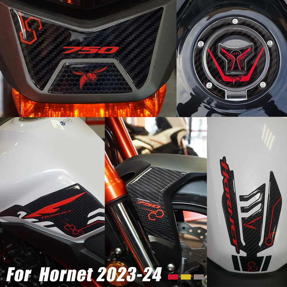 

FOR Honda Hornet 23-24 Motorcycle Accessories Waterproof Protective Sticker 3D Epoxy Resin Protective Sticker