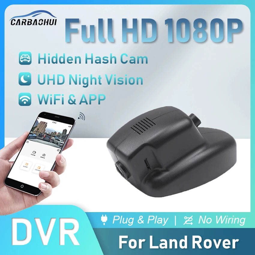 Car HD DVR Dash Cam Camera For Land Rover Discovery Sport Range Rover Evoque Velar Freelander For Jaguar XE XF XJ Wiper DashCam