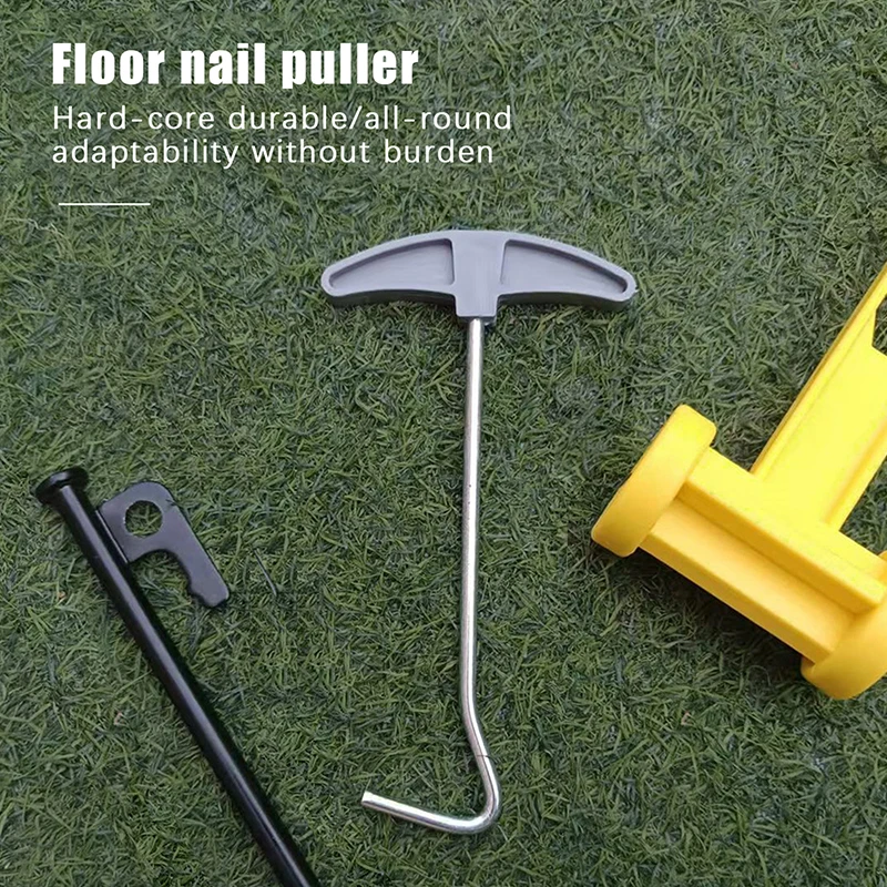 Versatile Outdoor Alloy Tent Peg Puller - Portable; Perfect for Camping, Tarps, Gazebo Tent Garden Tools