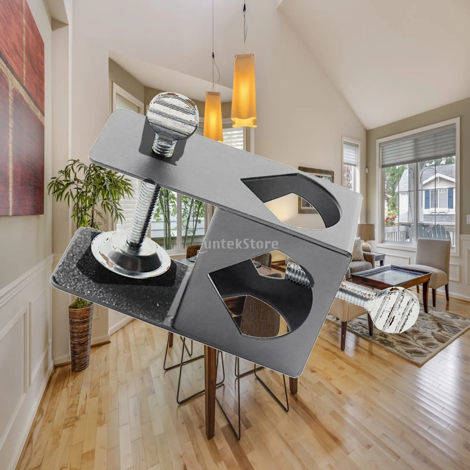 Accessories for Umbrella Railing Bracket Universal Deck Clamp Mounting Bracket