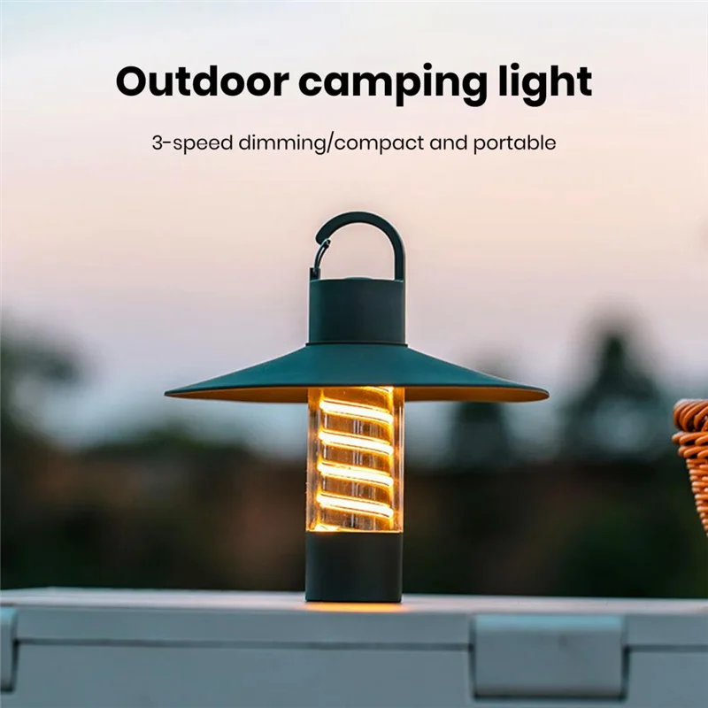 

RMWIN-Супер яркий светодиодный фонарь для пеших прогулок, рыбалки, аварийное освещение, безопасный светильник для кемпинга, водонепроницаемый перезаряжаемый, палатка с регулируемой яркостью