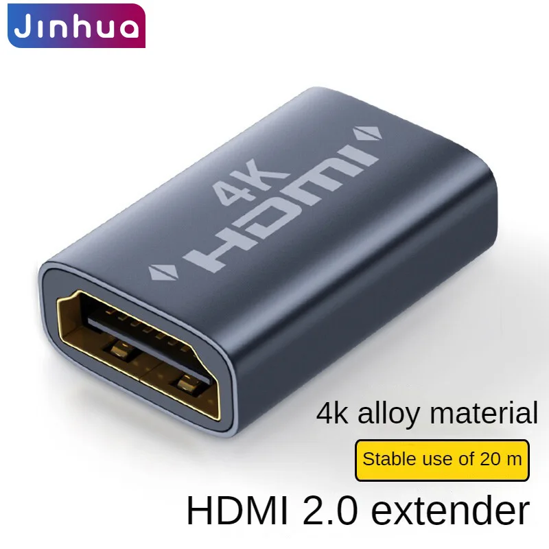 4K HDMI Extender Female To Female Converter Extension Audio Adapter For Monitor Display Laptop PS4/3 PC TV Hdmi Cable Extension