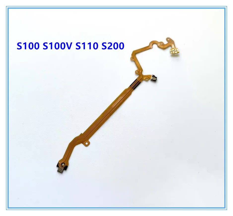 

NEW For Canon S100 S100V S110 S200 Lens Aperture Shutter Flex Cable FPC Camera Repair Part Unit