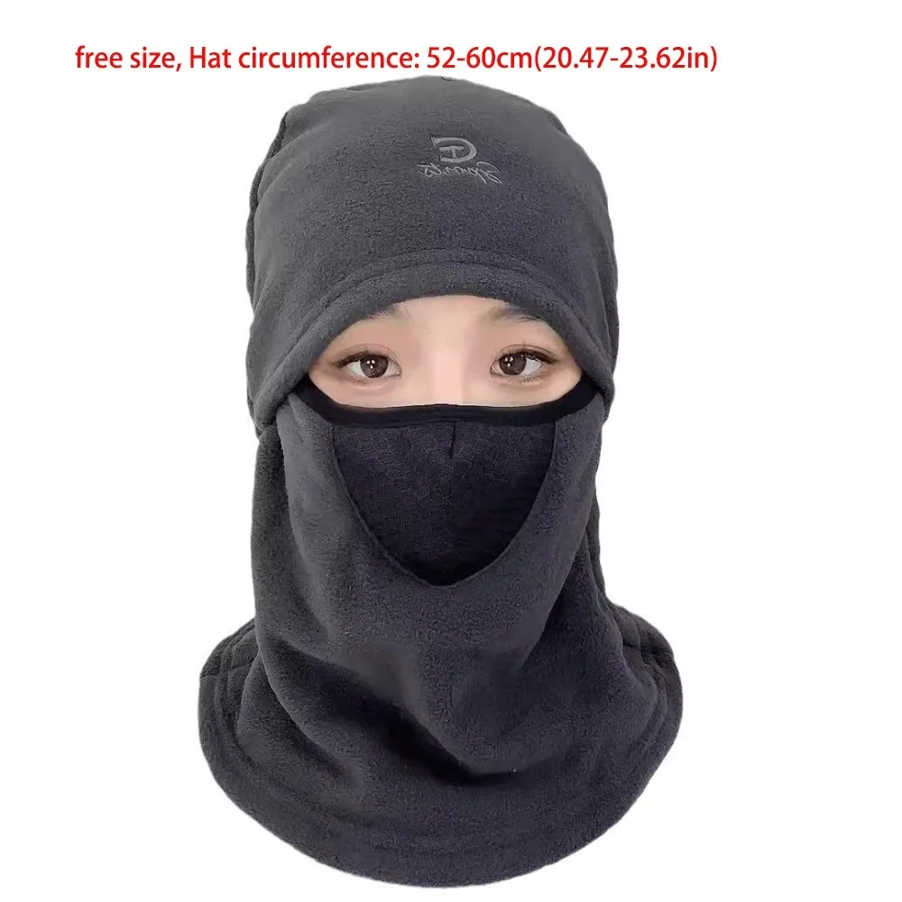 جديد القطبية الصوف وشاح قناع قبعة متكاملة يندبروف قبعة خوذة دافئة Coldproof تنفس بالاكلافا الخريف والشتاء