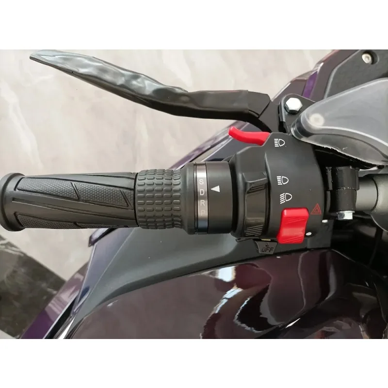 Luyuan MotorcycleTwo-wheeled electric motorcycle high-speed adult electric bicycle 5000W/8000W/10000W long-distance electric