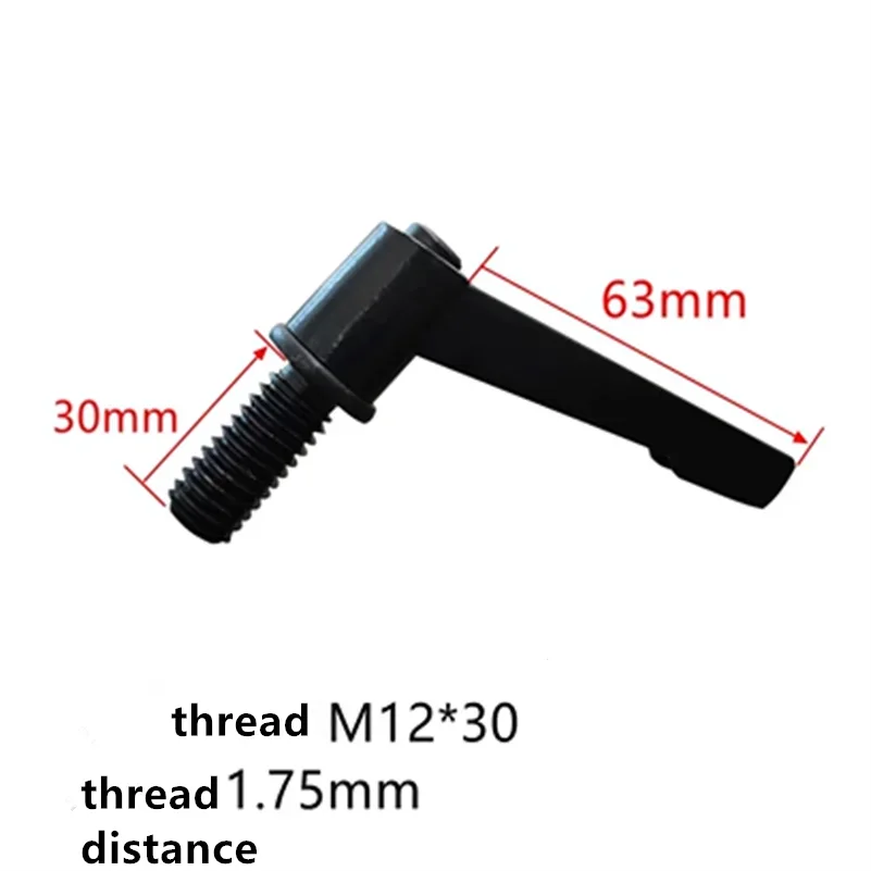 Milling Machine Locking Handle Fastening Screw Handlebar M8 M10 M12