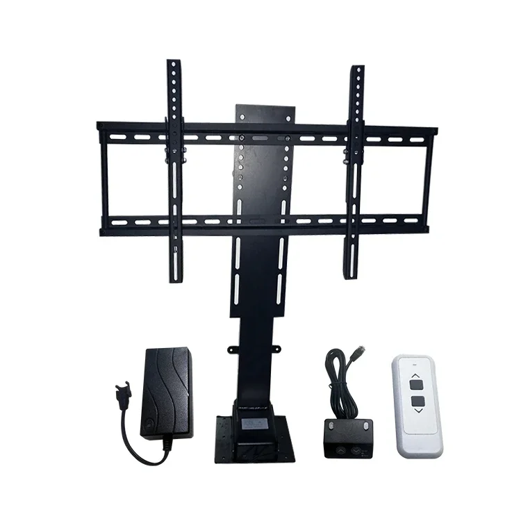 Electric LCD TV Lift for cabinet easily install  65inch TV