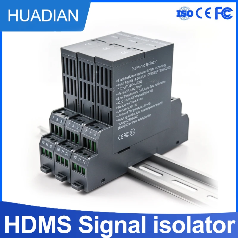 

HDMS 4 20ma Signal Converter Input Output Signal Isolator