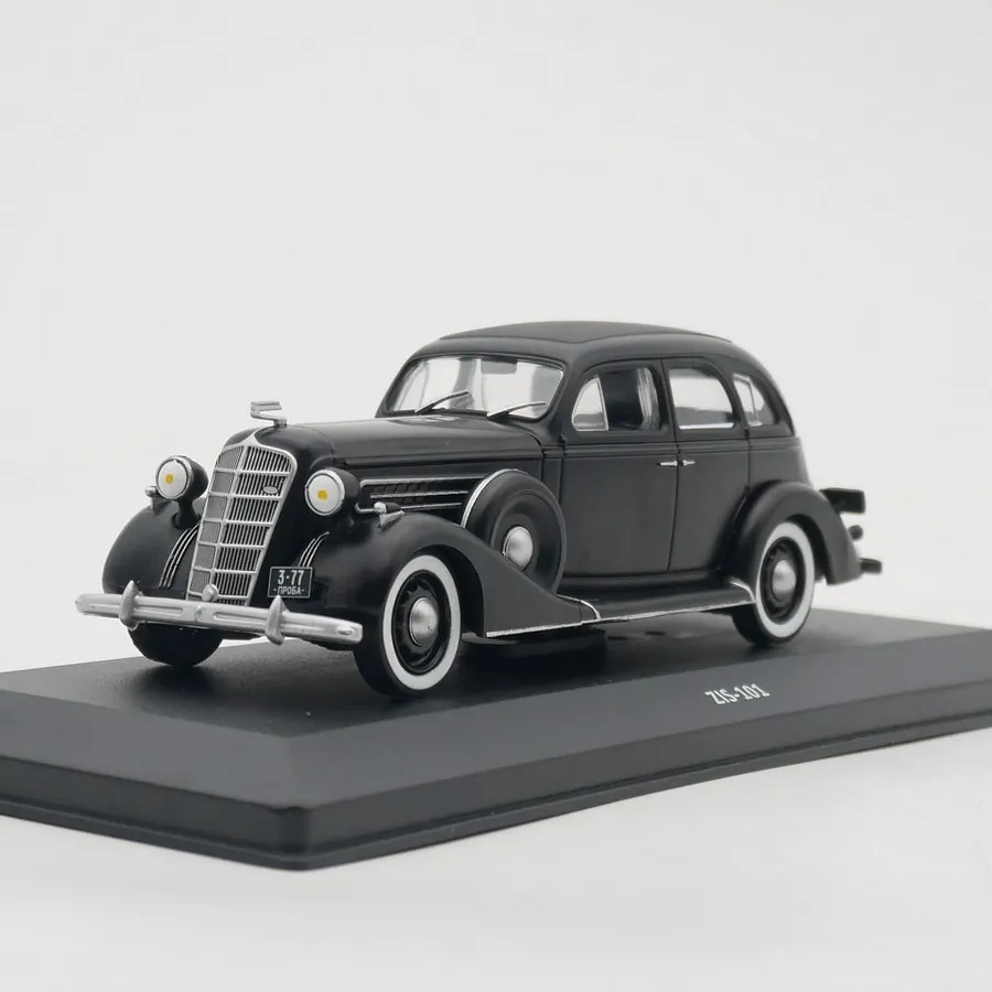 Modelo de Auto Soviético Altaya Zis 101 Gis de Aleación a Escala 1:43 de Diecast Ixo