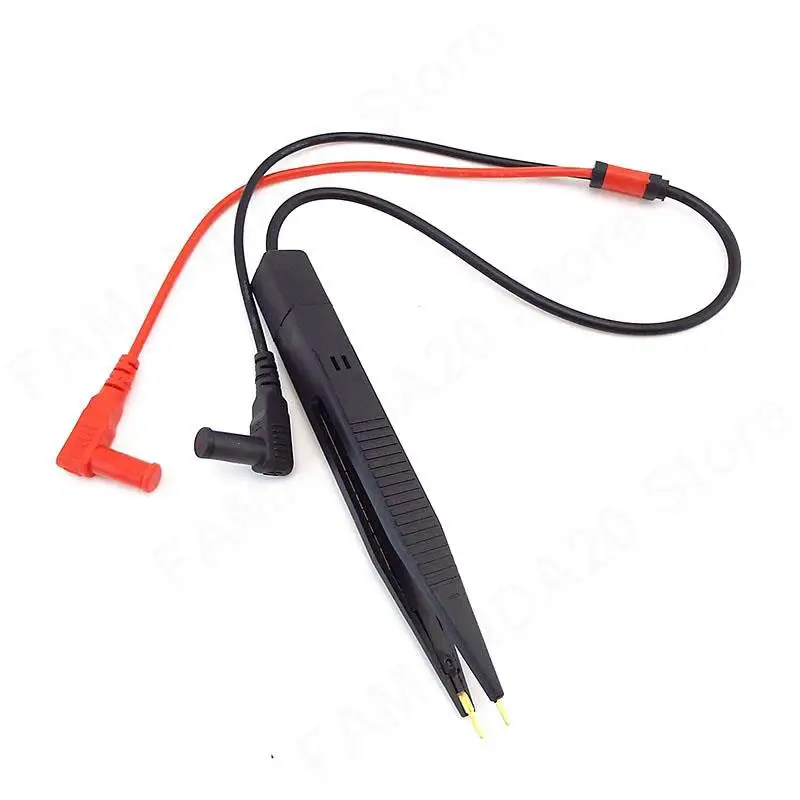 Inductor Test lead Clip pen Probe to banana end cable Pend for Resistor Multimeter Capacitor Meter Components Measure O21
