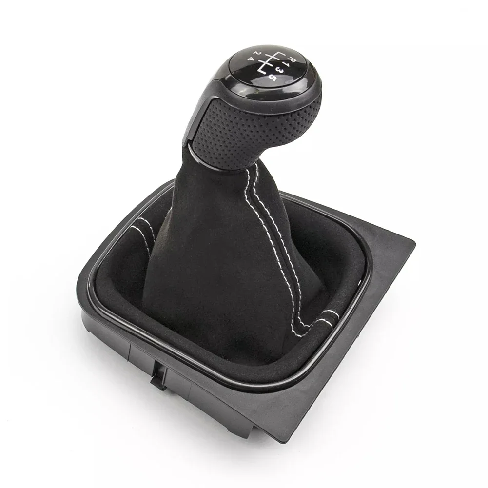 Pommeau de levier de vitesse de voiture 5/6 vitesses avec botte de guêtre pour Golf 5/6 MK5/6 manuel pour Jetta SCIROCCO III 137 138 EOS 1F7 1F8
