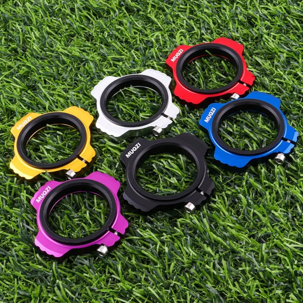 Aluminum Alloy Bike Crank Chainring Preloader 29mm Virtual Adjustment Bike Crank Adjuster Threaded Washer Center Shaft Washer