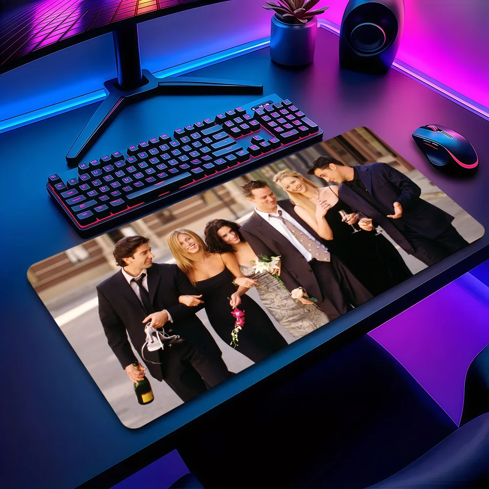 F-Friends TV Show F-Friend Mouse Pad Non-slip Thickened MousePad Large Writing Lockedge Office Student Gaming Cushion