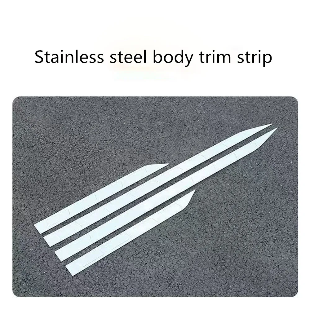 

Декоративные полоски для кузова автомобиля, дверная панель, яркие полоски, специальные наклейки на край двери, устойчивые к царапинам и царапинам для BAIC BJ40