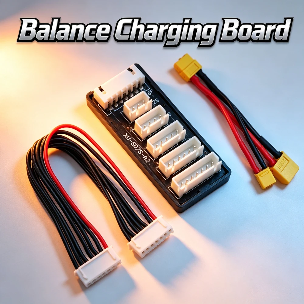 12S Lipo Battery Balancing Board - Papan Pengisi Daya Penyeimbang Baterai Lithium