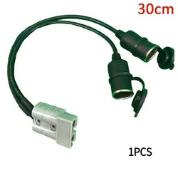 600V 50A Connectors For Plug To Double Female Socket Adapter Straight Plug 300mm Plug 12/24 V For Caravan 16AWG