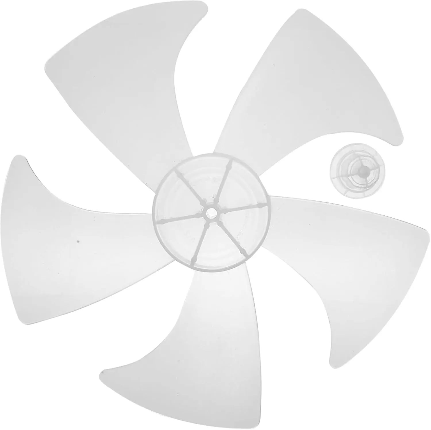 Plastic Fan Blade - 16 Inch Fan Blade  5 Leaves Plastic Floor Fan Table Fan Blade Thickened  Pedestal Fan Blades Fan Parts Acces