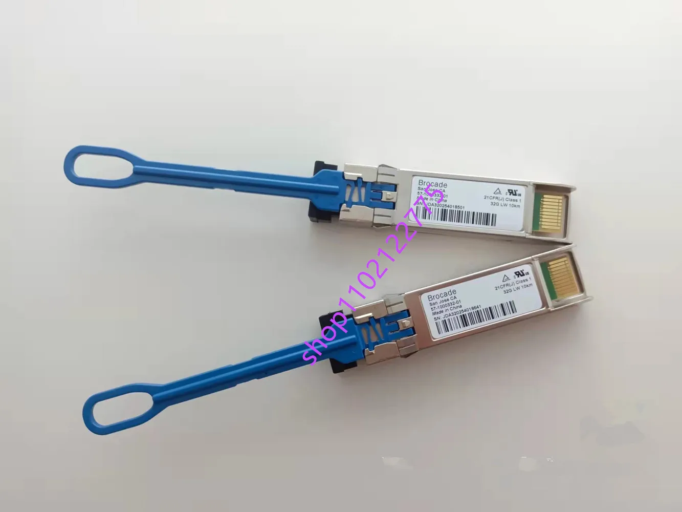 Brocade SFP 32g Fiber Module 57-1000332-01 10km Lw SFP Used In G620 G630 DS6620 DS6630 Single Module 32gb Fiber Brocade 10km Sfp