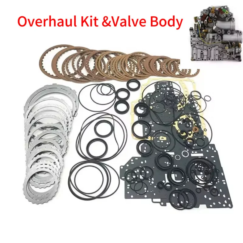 

1 Set Fit For Ford/Mazda/Land Rover/VW JF506E RE5F01A 09A 09B Automatic Transmission Master Rebuild Overhaul Kit &Valve Body