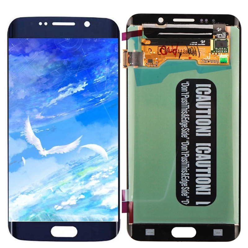 

5,1 ''ЖК-экран для SAMSUNG Galaxy s6 Edge LCD G925 G925I G925F дисплей сенсорный экран дигитайзер с заменой рамки