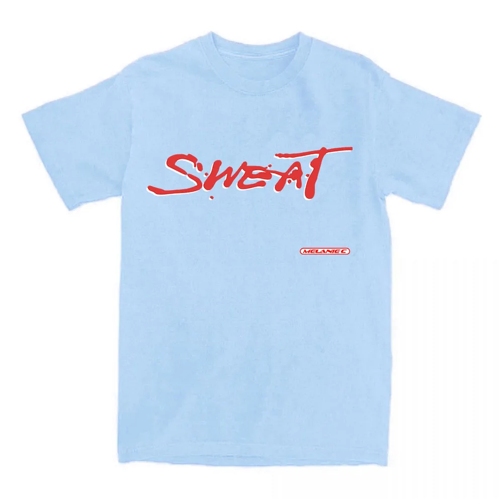 Melanie C Schweiß T-shirts Kurzarm Baumwolle Weibliche T-shirt Unisex Streetwear Oansatz Lose Beiläufige Frauen Männer T Shirt Graphic Tees