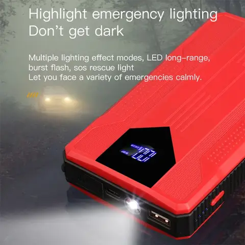 10 best sales jump starter car battery - №10