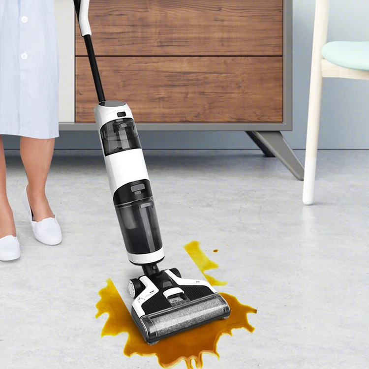 Self-Cleaning Household Floor Washer 3 In1 Electric Mop Cordless Wet and Dry Vacuum Cleaner