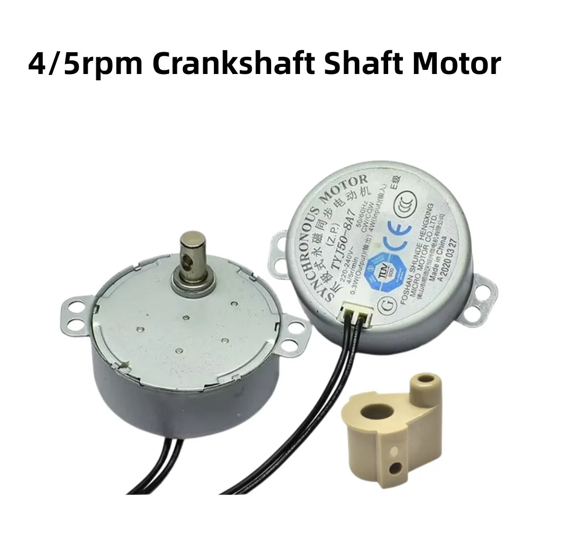 220V-240V TYJ50-8A7 For Mide* Electric Fan Hongyun Floor Fan Turning Page Shaking Head Rotating Synchronous Motor