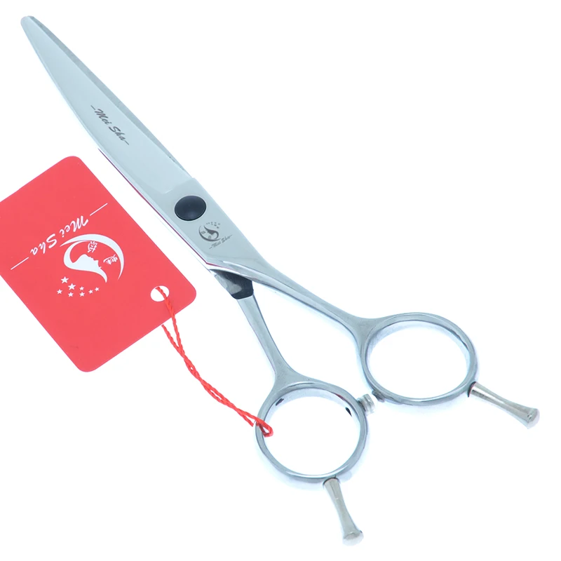 Meisha 6 inch Professional Hair Scissors Barber Hairdressing Up Curved Cutting Shears Salon Haircut Styling Supplies A0156A