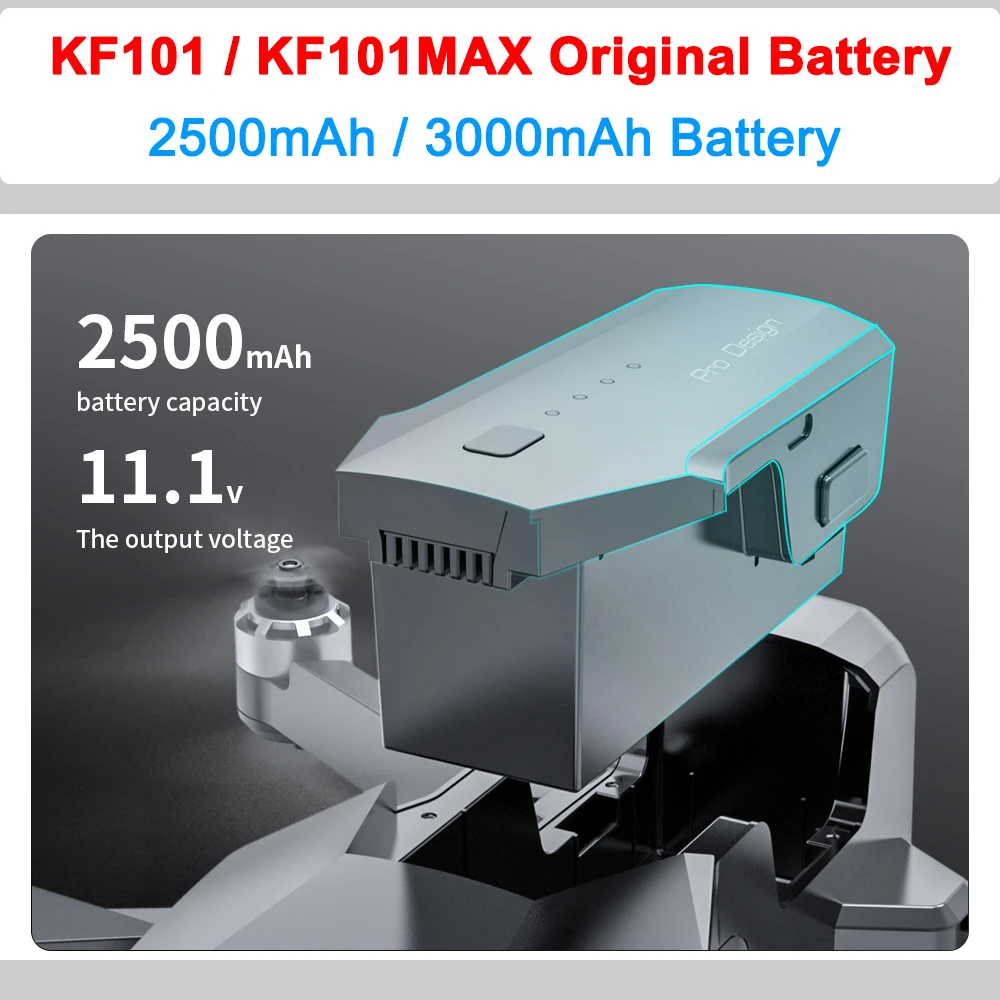 KF101 Max Original Battery Spare Part 2500mAh / 3000mAh Lipo Battery Part Accessory