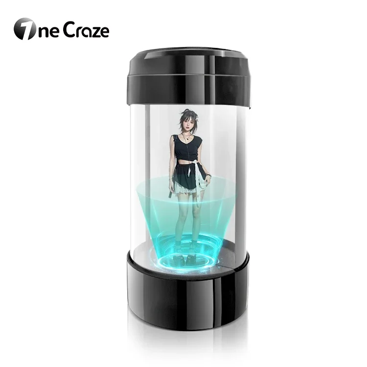 

New technology Holo Music Box 3d video hologram portable holographic display cabinet