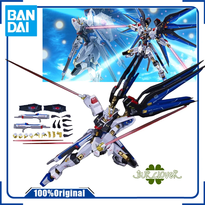 

Bandai Original METAL ROBOT SPIRITS Anime Figure SIDE MS STRIKE FREEDOM GUNDAM Re:Coordinate Action Figure Toys For Boys