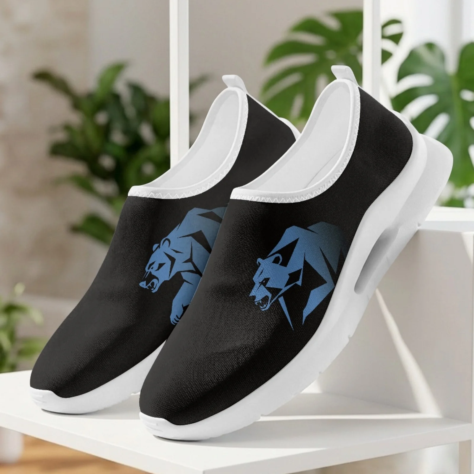 XIXIRIMIDO Women Casual Shoes Slip On Walking Sneakers Nurse Shoes Mens Gym Workout Shoe Breathable Comfortable Soft Bear 35-48