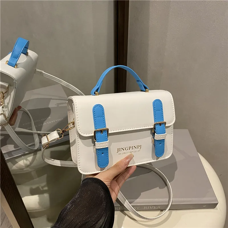 

2025 new summer trendy and fashionable small square bag niche design casual shoulder cross-body bag for women