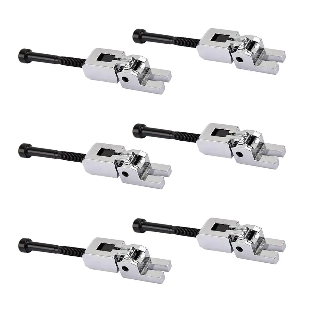 Beautiful Specification Guitar Bridge Parts Silver Black Alloy Saddles for Accessories for Electric Guitar