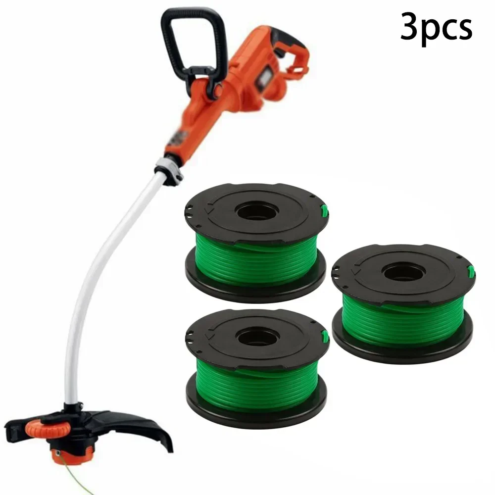 Imagem -06 - Linha de Carretel de Aparador de Pacotes para Black & Decker Gl7033 Gl8033 Gl9035 Peça de Substituição para Black & Decker A6482 Outil de Jardin