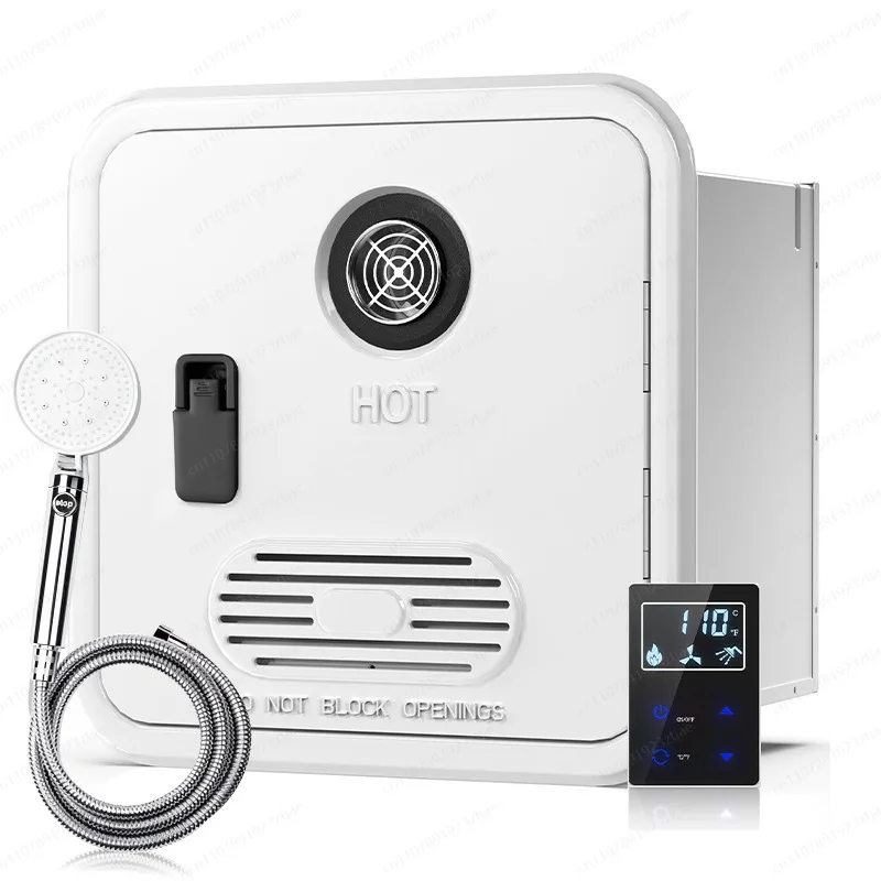 RV embedded water heater constant temperature instant water heater liquefied petroleum gas portable water heater 12V