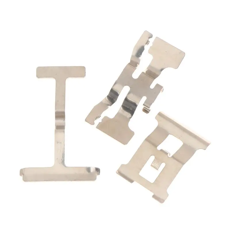 .Hot Sale.2Pcs Motorcycle Caliper Lower Pump Brake Pump Stainless Steel Spring Plate Motorcycle Caliper Brake Pads 2026