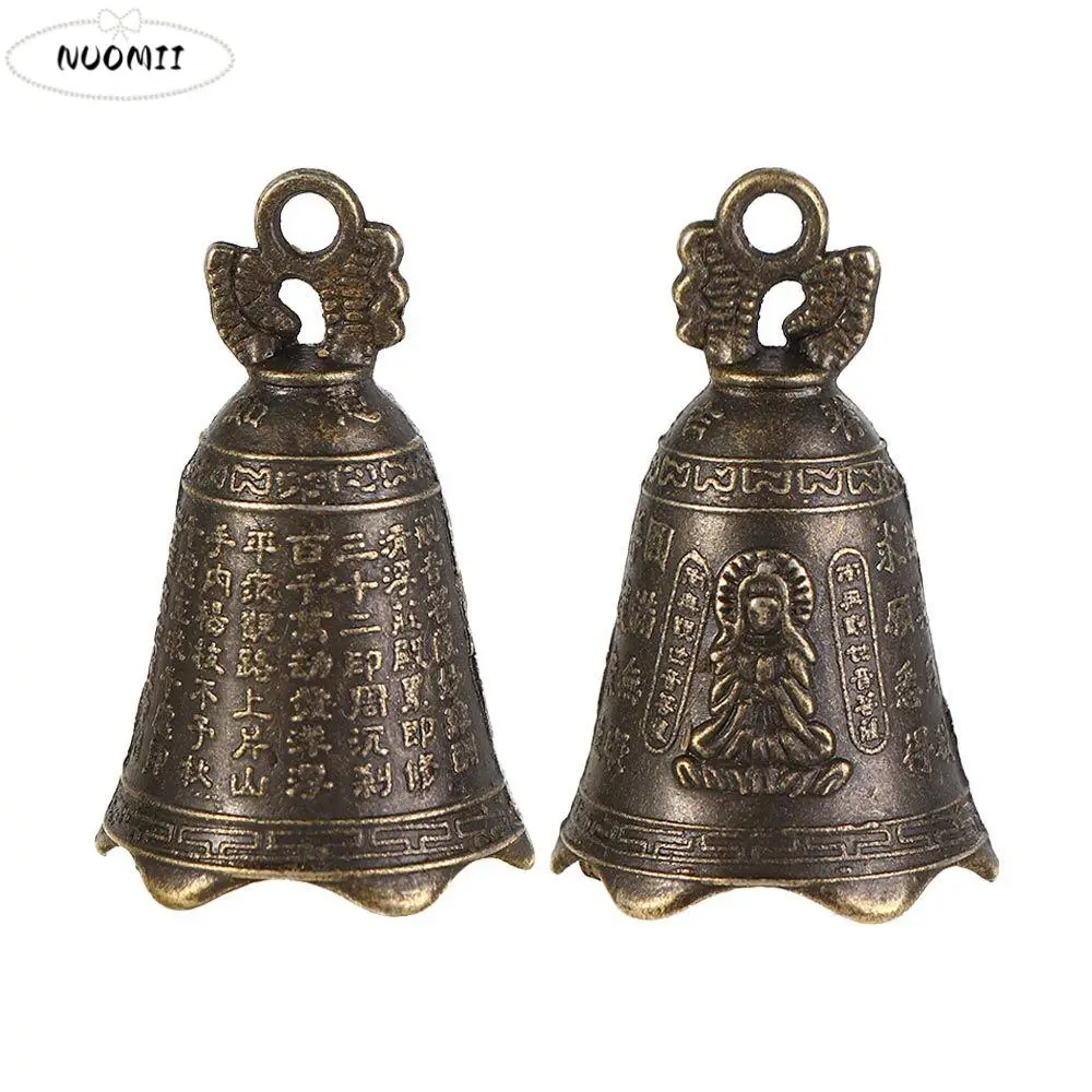 Clés pendentif sac décor sac pendentif Fortune bijoux cadeaux Shui Feng cloche Feng Shui carillon éolien Guanyin bouddha cloche statues de bouddha